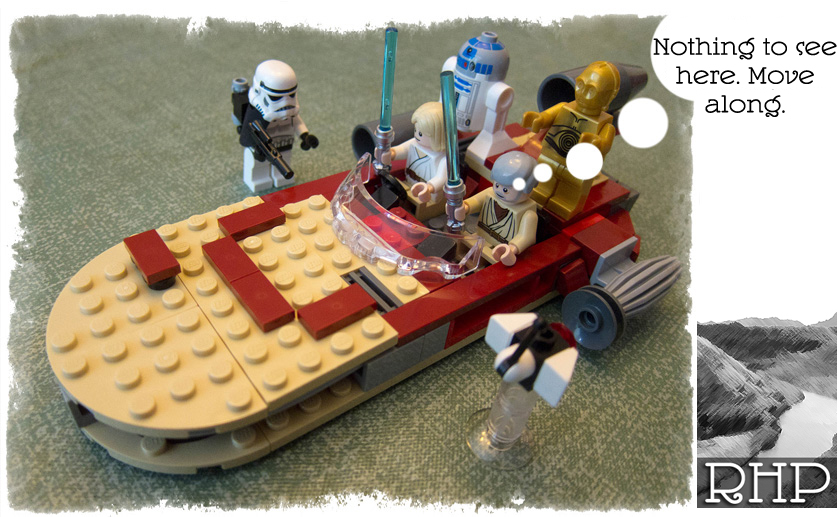 These are not the droids you're looking for in lego